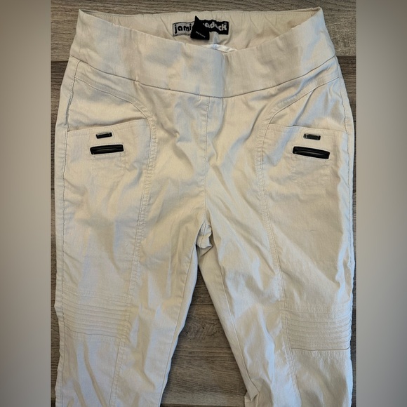 Jamie Sadock Women's Skinnylicious Pull-on Ankle Pants - Sand - Picture 5 of 8